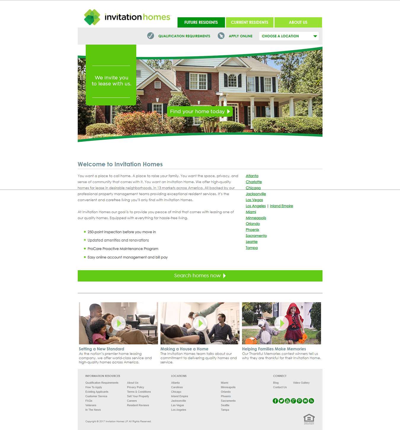 invitation homes nations premier home leasing company