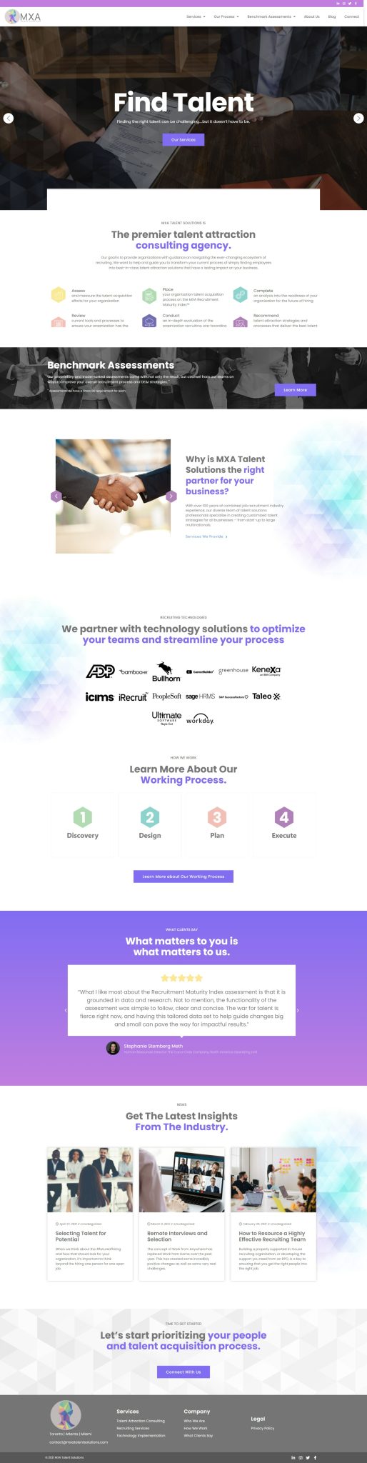 our mxa talent solutions