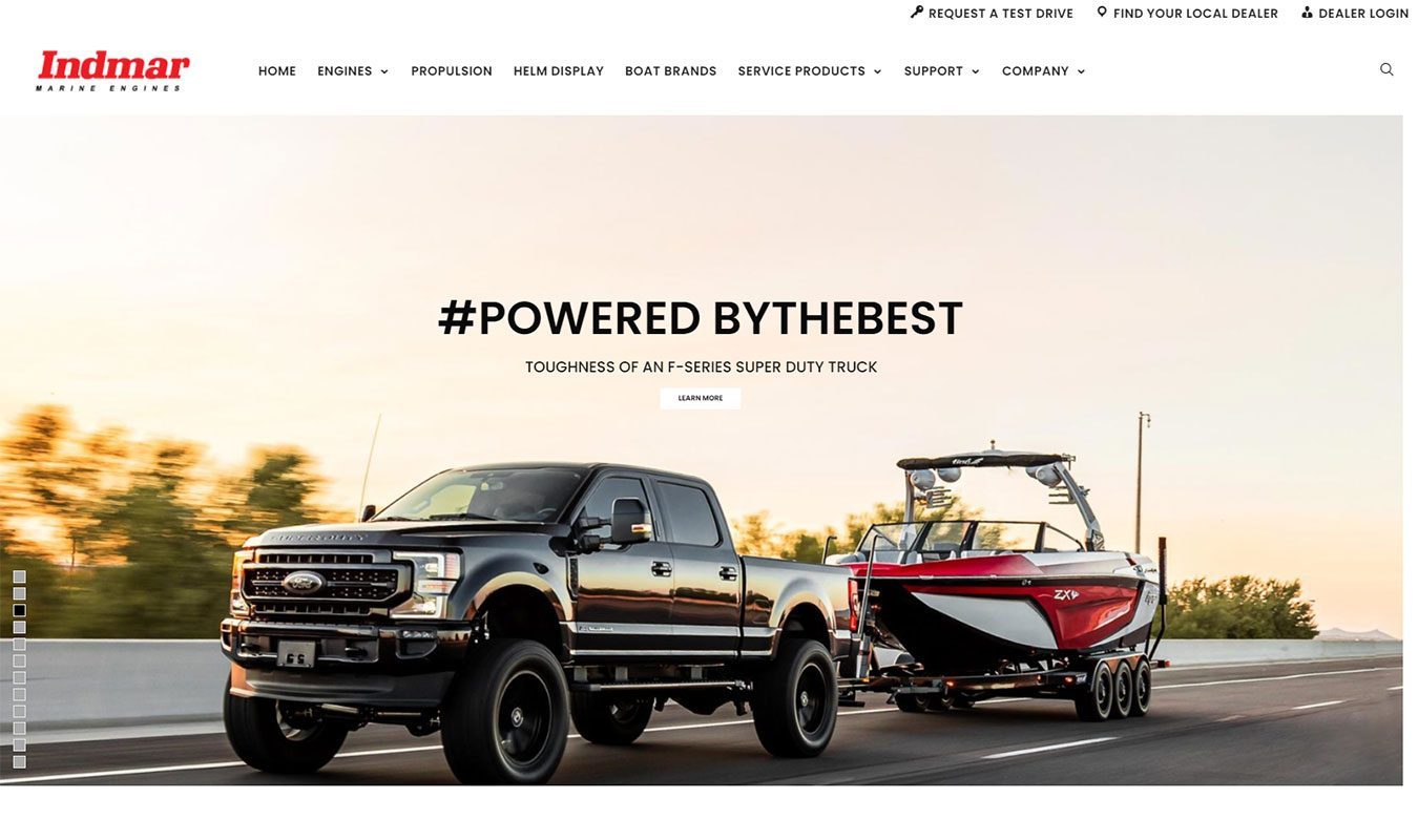 Indmar marine engines