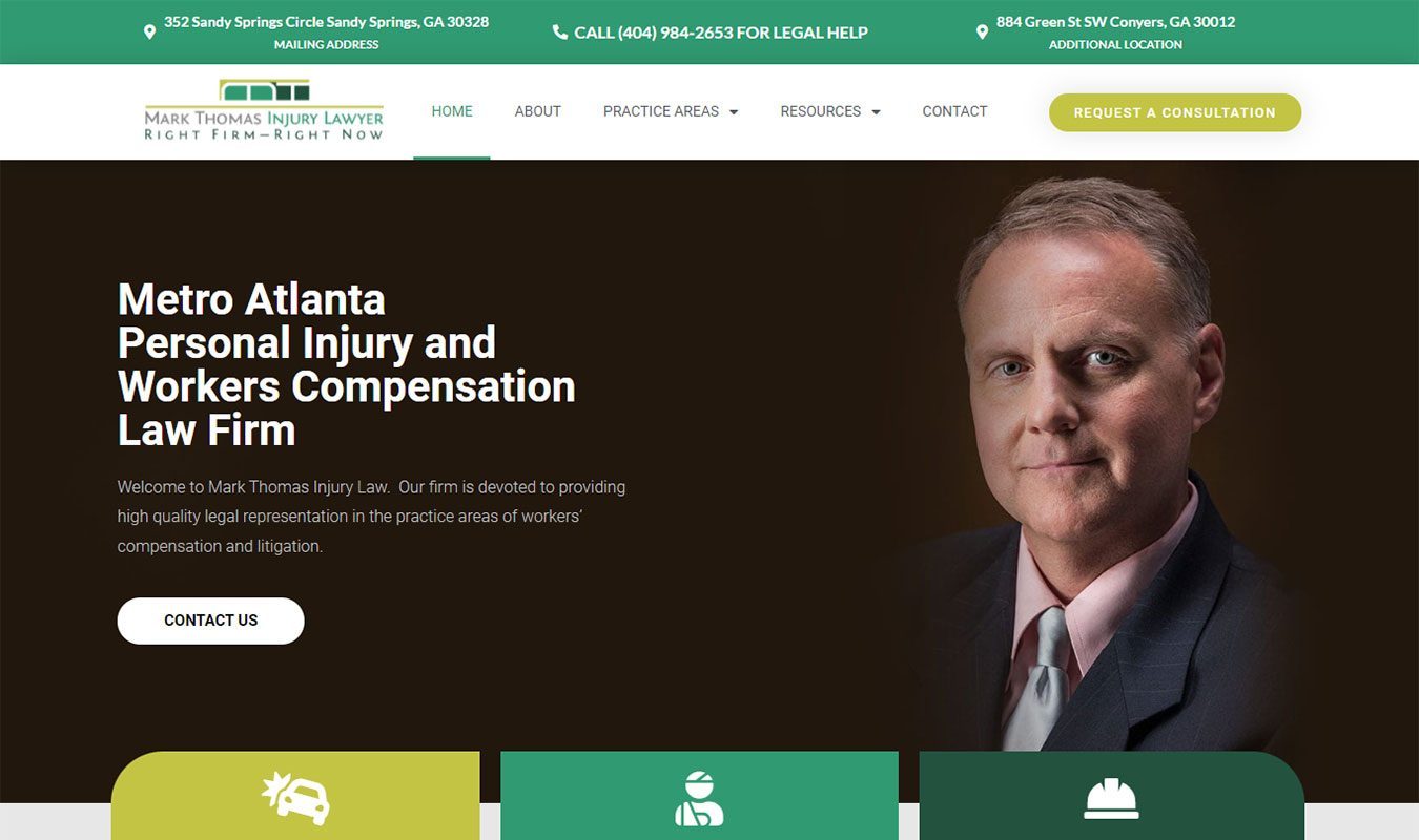 mark thomas injury lawyer
