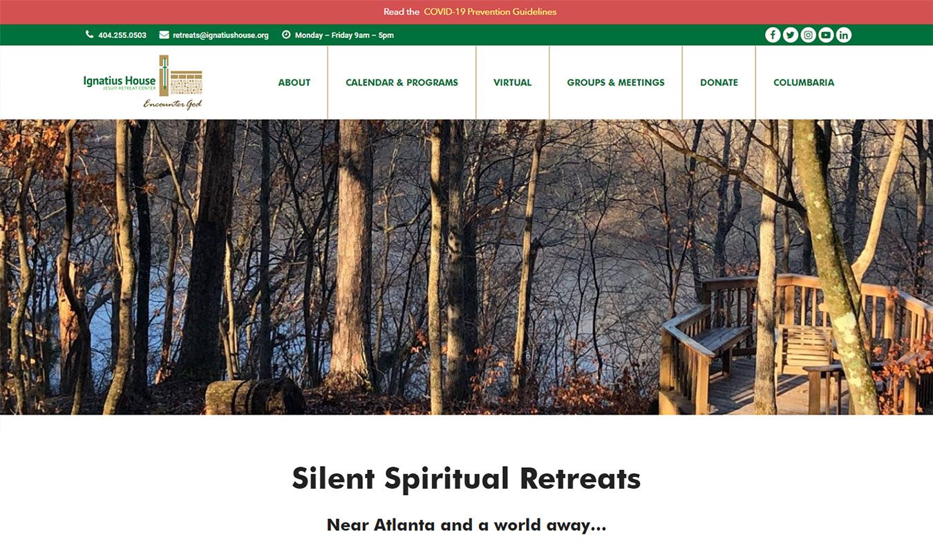 our ignatius house jesuit retreat center