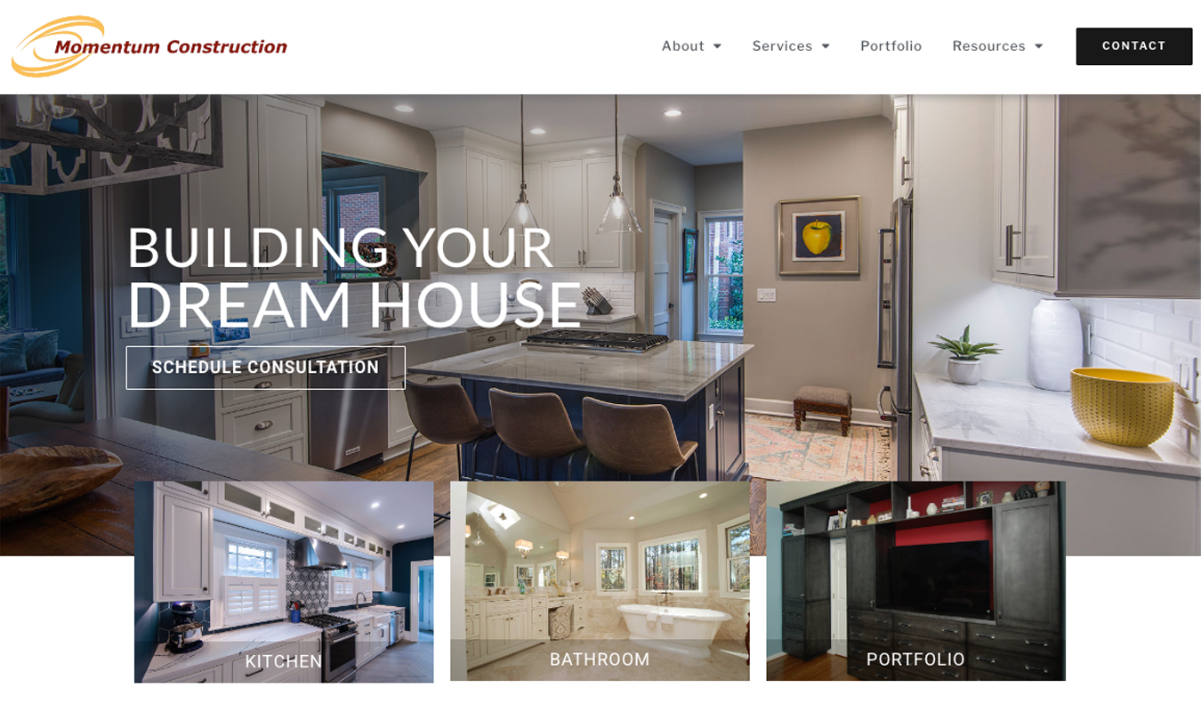 our momentum construction