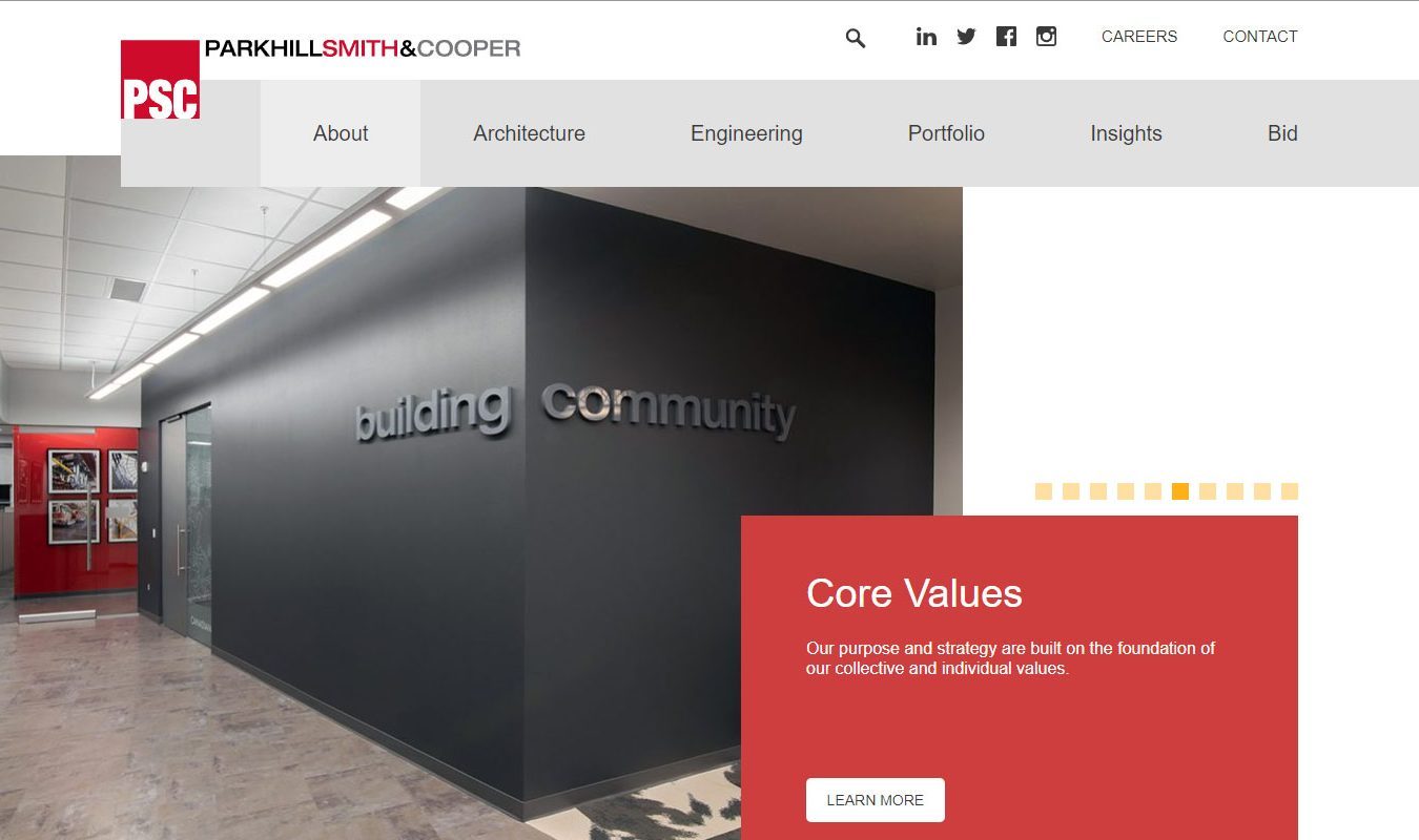 parkhill smith and cooper